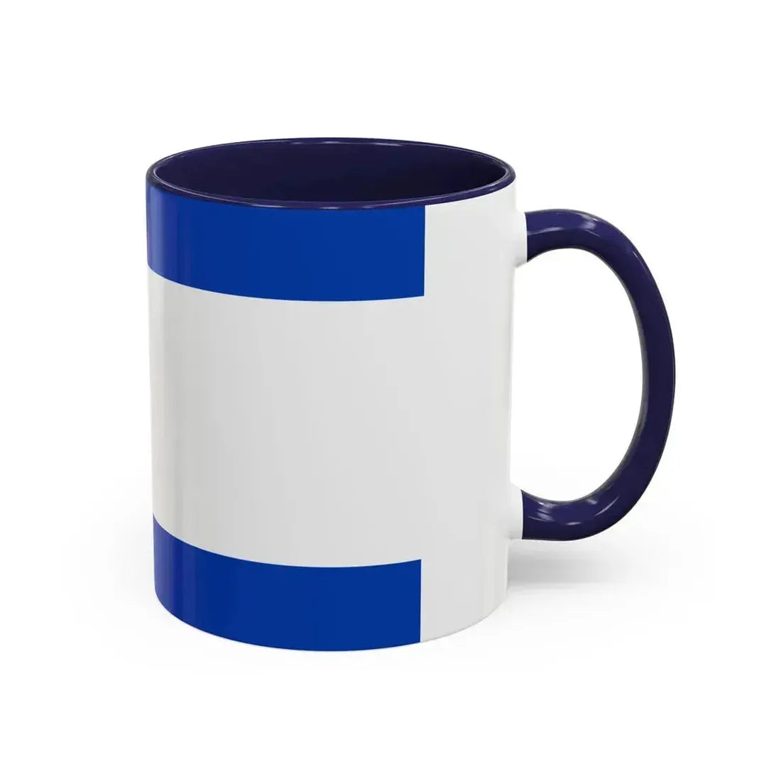 Flag of Darmstadt Dieburg Germany - Accent Coffee Mug - Go Mug Yourself