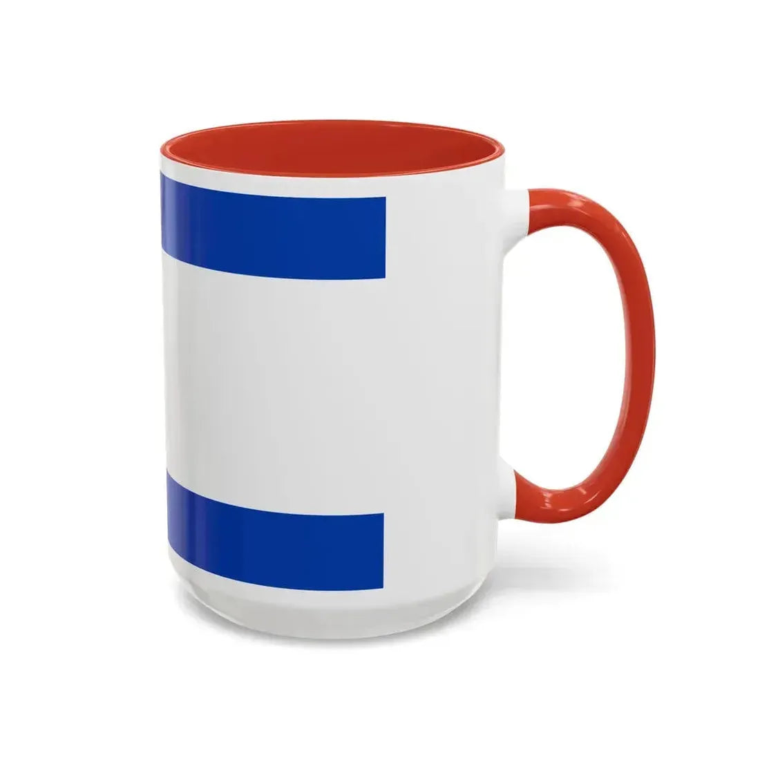 Flag of Darmstadt Dieburg Germany - Accent Coffee Mug - Go Mug Yourself