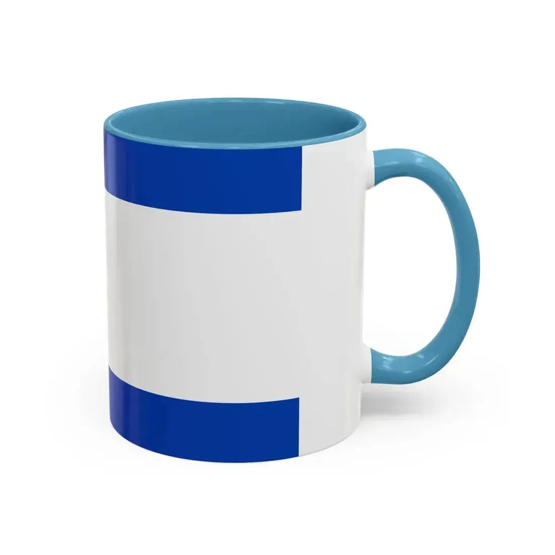 Flag of Darmstadt Dieburg Germany - Accent Coffee Mug - Go Mug Yourself