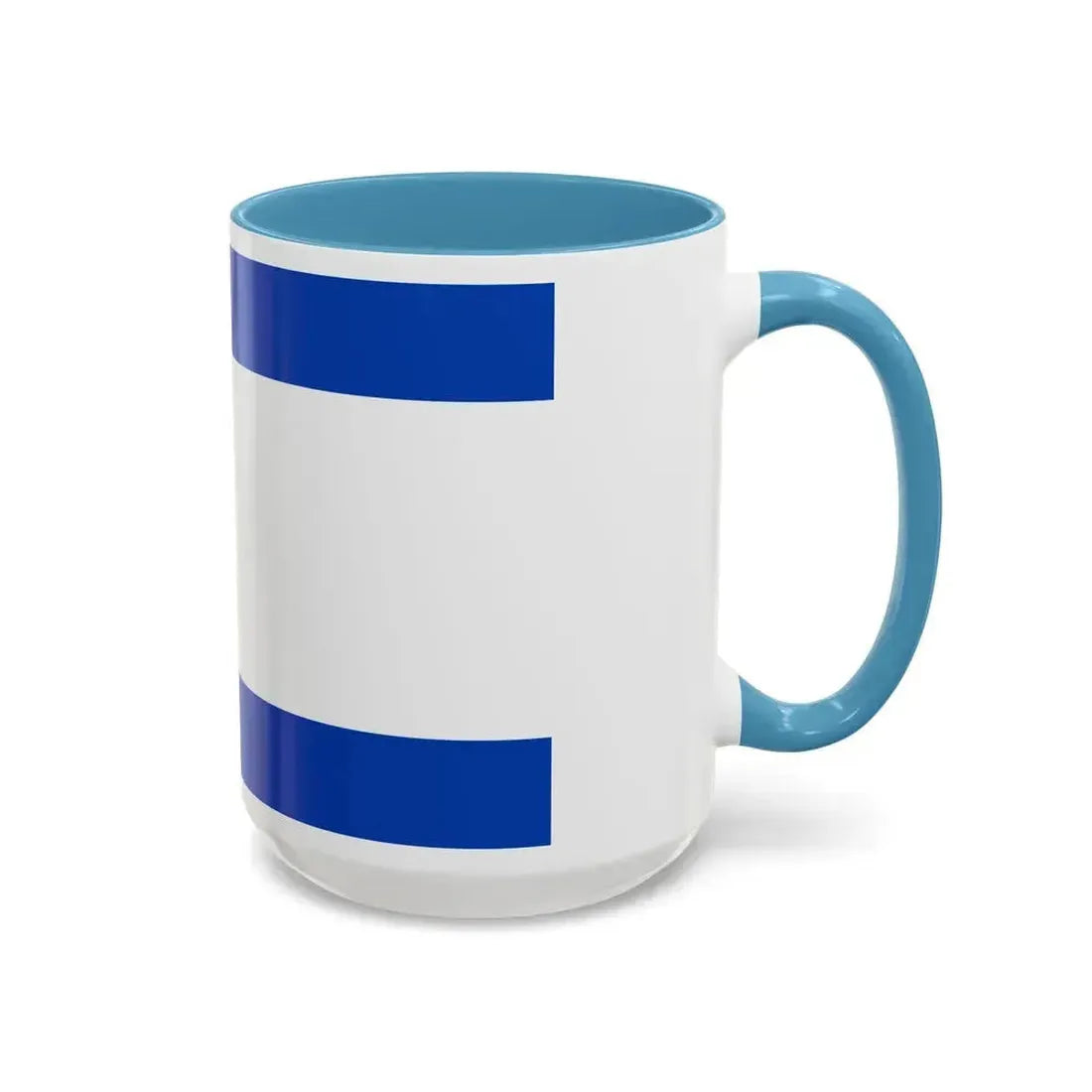 Flag of Darmstadt Dieburg Germany - Accent Coffee Mug - Go Mug Yourself