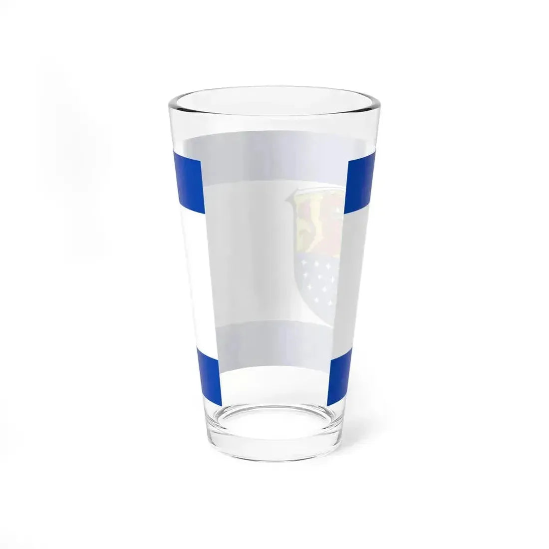 Flag of Darmstadt Dieburg Germany - Pint Glass 16oz - Go Mug Yourself