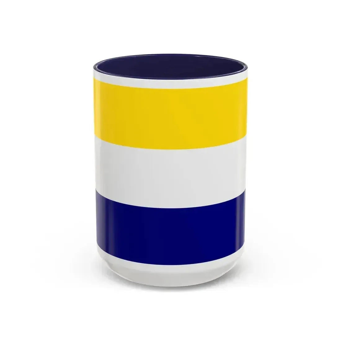 Flag of Daule Ecuador - Accent Coffee Mug 15oz Navy - Go Mug Yourself