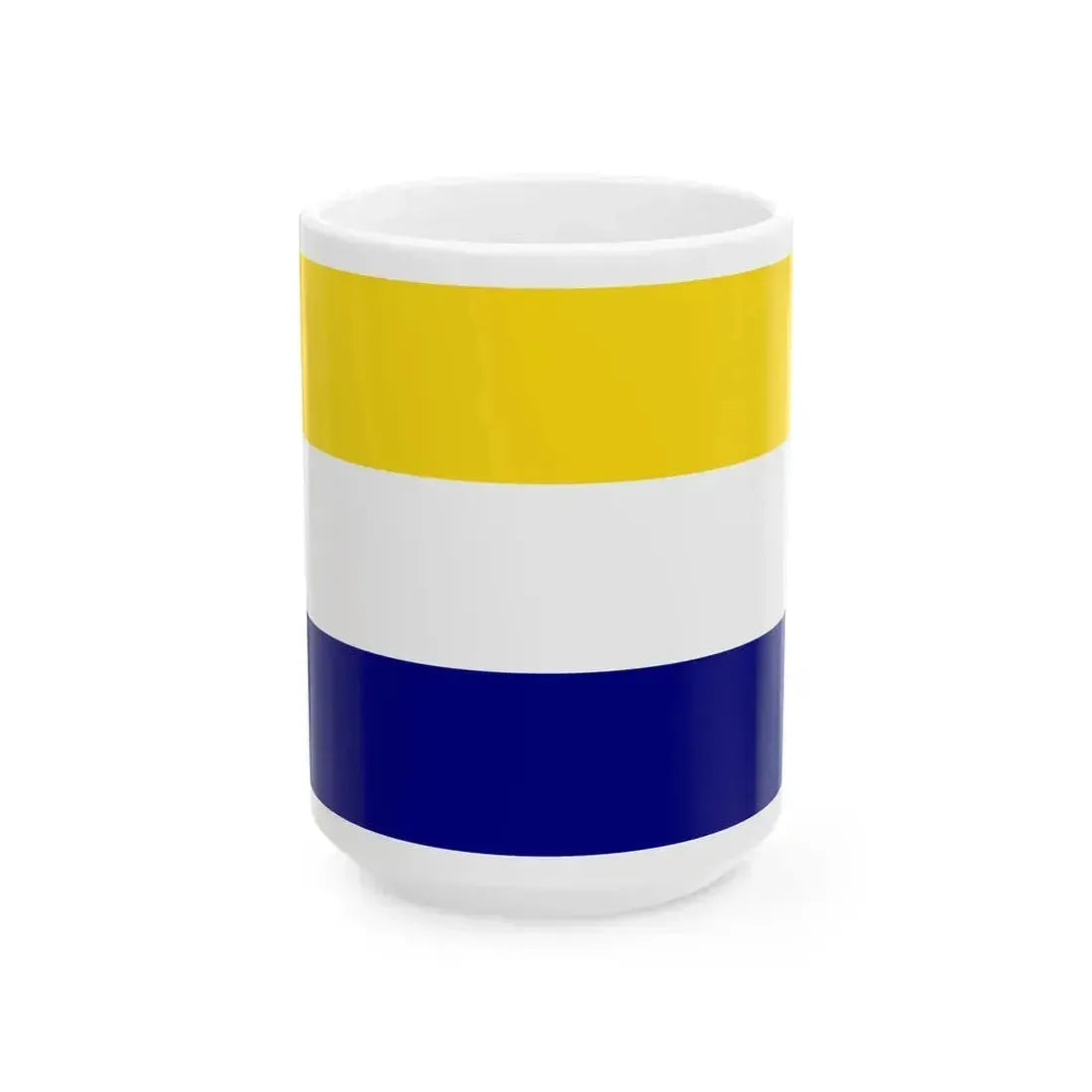 Flag of Daule (Ecuador) White Coffee Mug 15oz - Go Mug Yourself