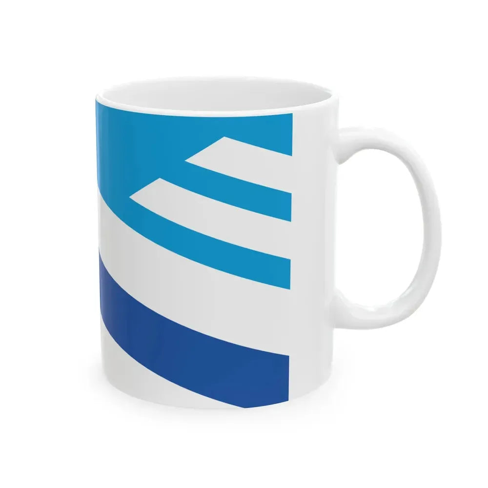 Flag of Dayton Ohio (United States) White Coffee Mug - Go Mug Yourself