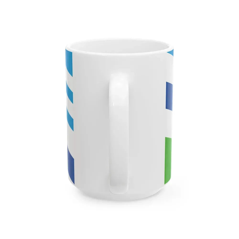 Flag of Dayton Ohio (United States) White Coffee Mug - Go Mug Yourself