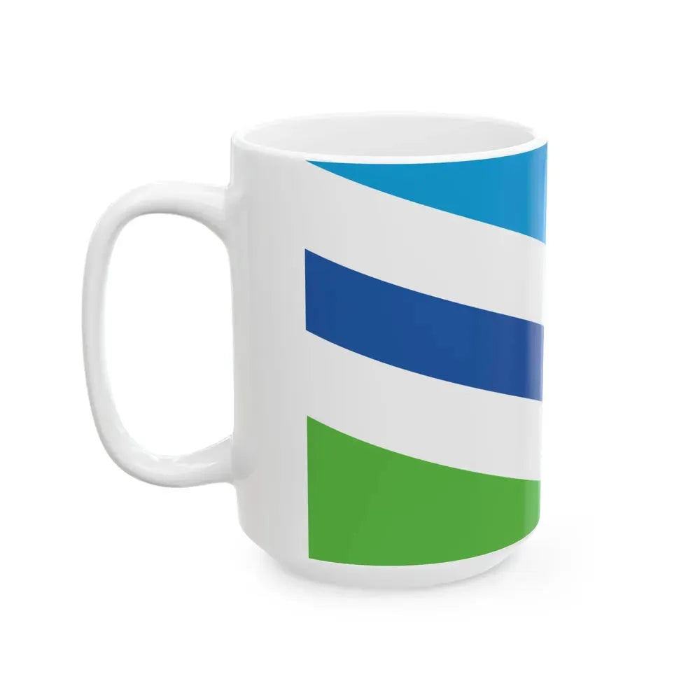 Flag of Dayton Ohio (United States) White Coffee Mug - Go Mug Yourself