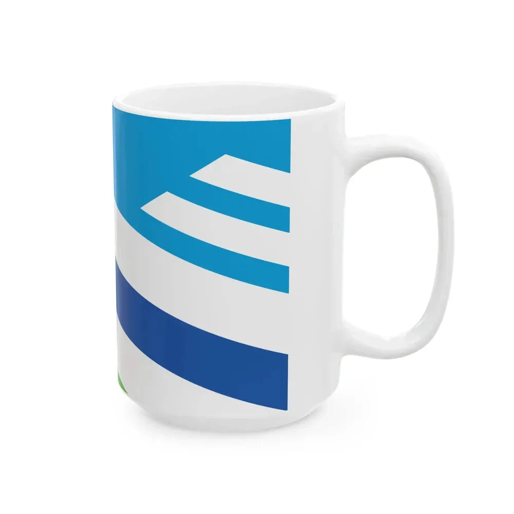Flag of Dayton Ohio (United States) White Coffee Mug - Go Mug Yourself