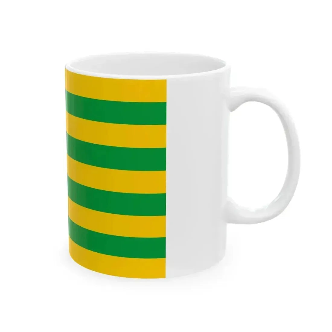 Flag of De Wolden (Netherlands) White Coffee Mug - Go Mug Yourself