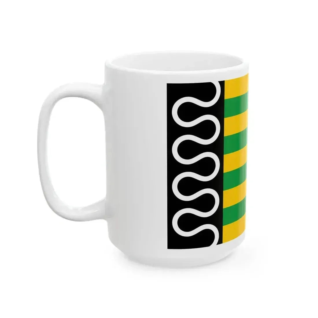 Flag of De Wolden (Netherlands) White Coffee Mug - Go Mug Yourself