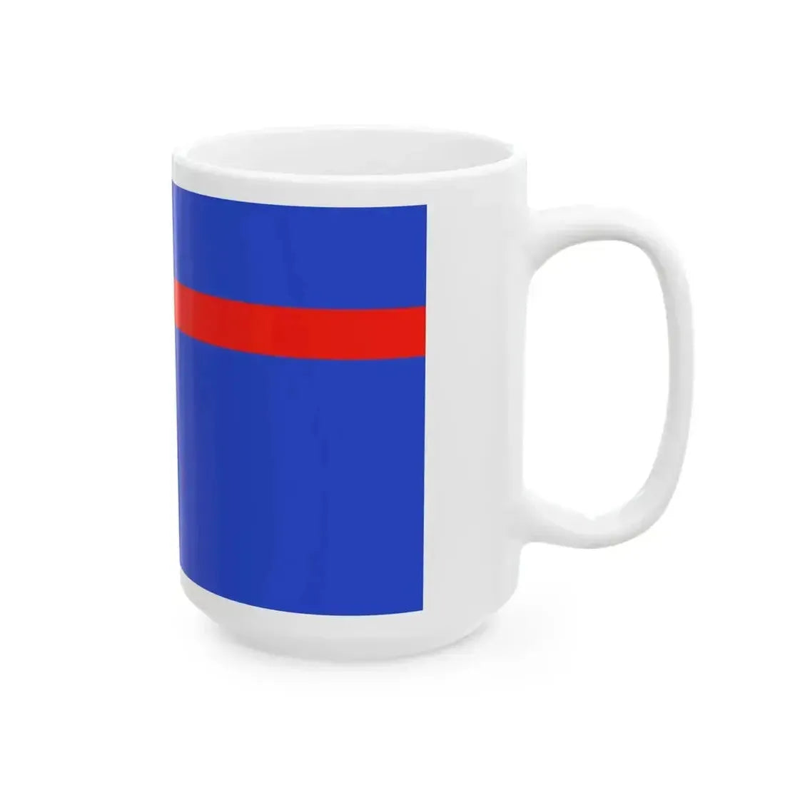 Flag of Debarca Municipality North Macedonia (North Macedonia) White Coffee Mug - Go Mug Yourself