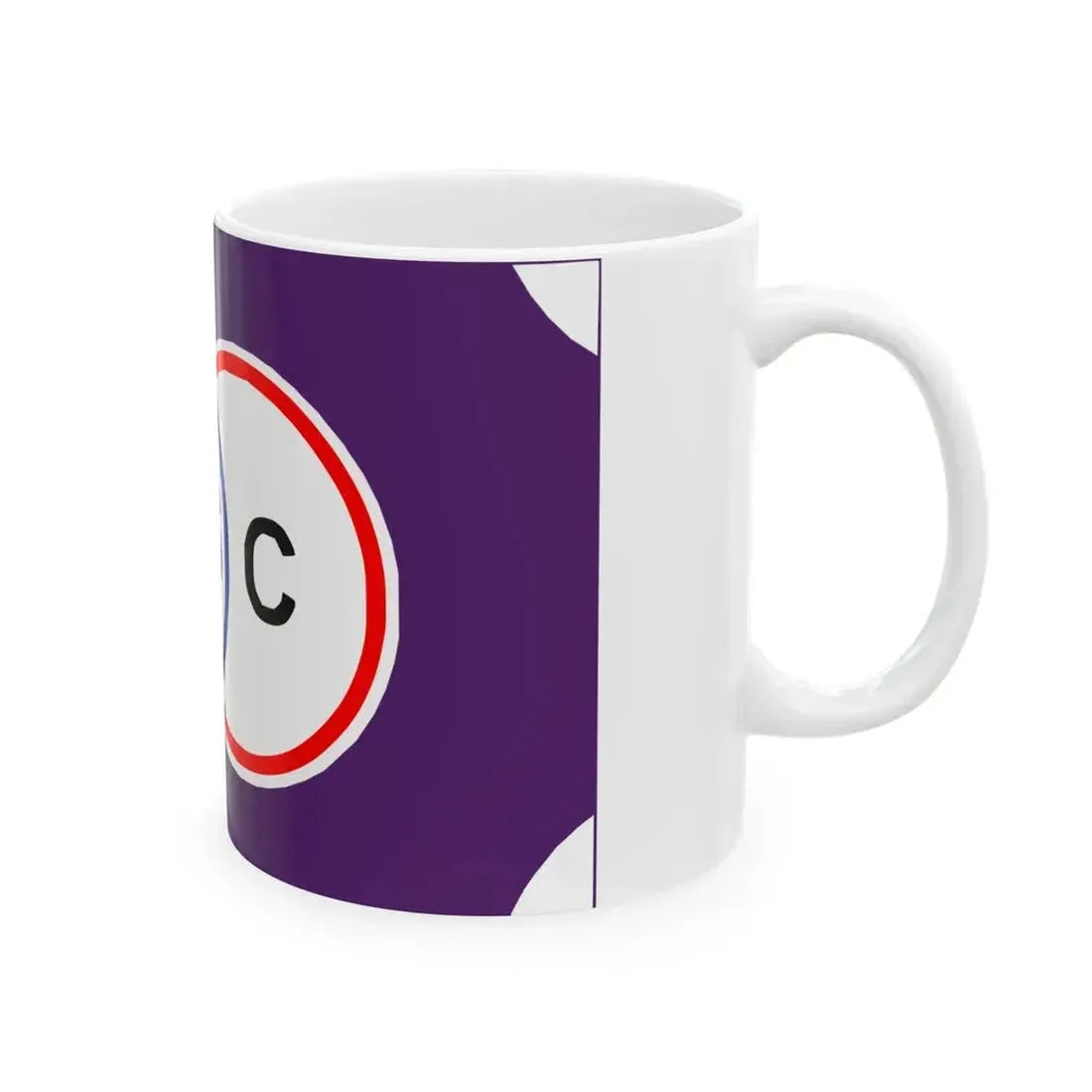 Flag of Defensor Sporting (Uruguay) White Coffee Mug - Go Mug Yourself