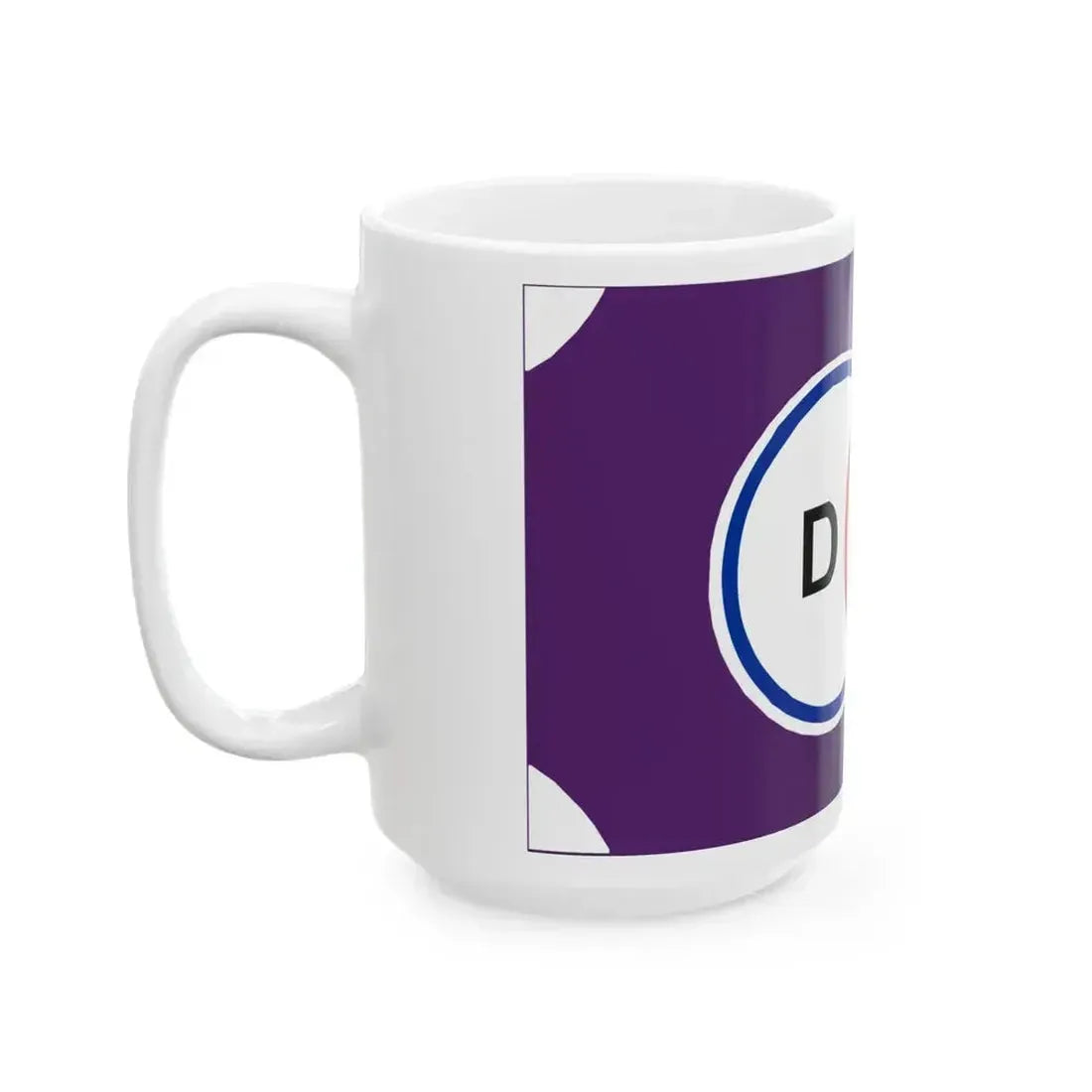 Flag of Defensor Sporting (Uruguay) White Coffee Mug - Go Mug Yourself