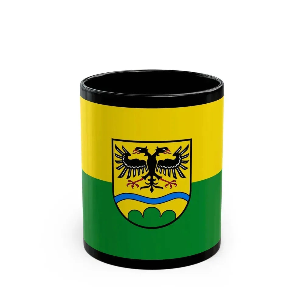 Flag of Deggendorf Germany - Black Coffee Mug 11oz - Go Mug Yourself