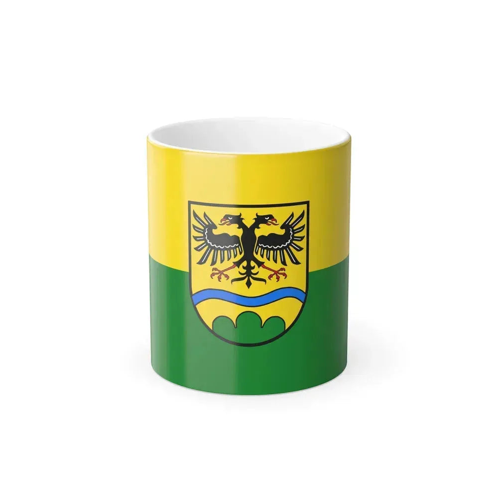 Flag of Deggendorf Germany - Color Changing Coffee Mug 11oz - Go Mug Yourself