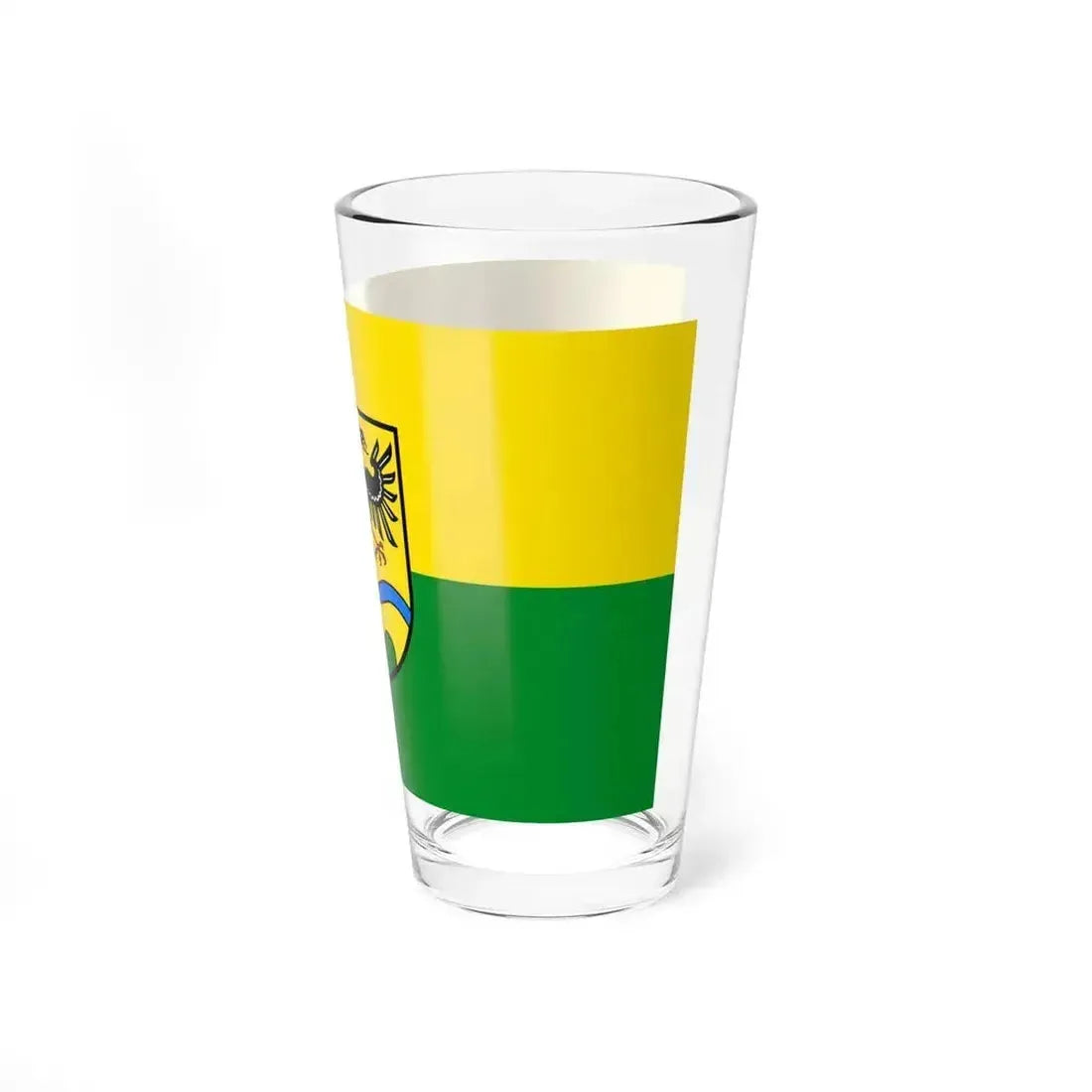 Flag of Deggendorf Germany - Pint Glass 16oz - Go Mug Yourself