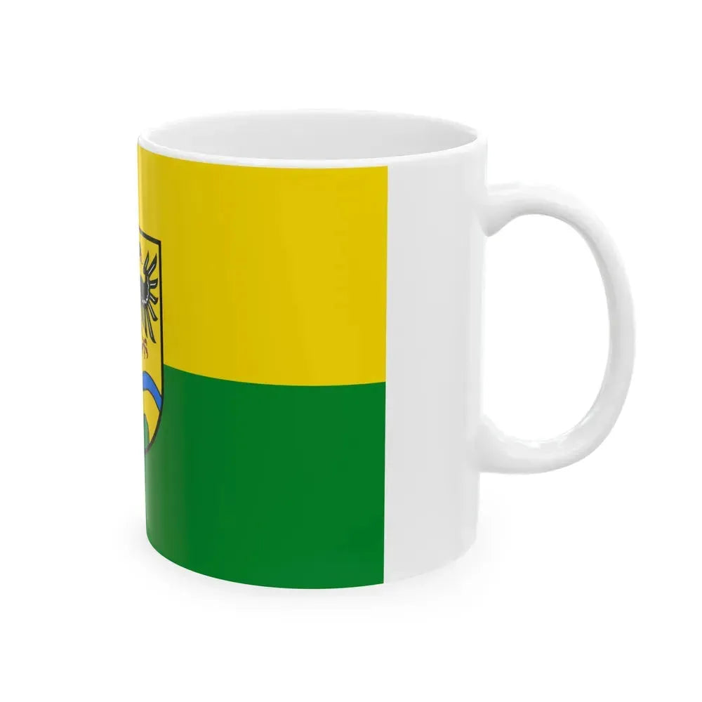 Flag of Deggendorf Germany - White Coffee Mug - Go Mug Yourself