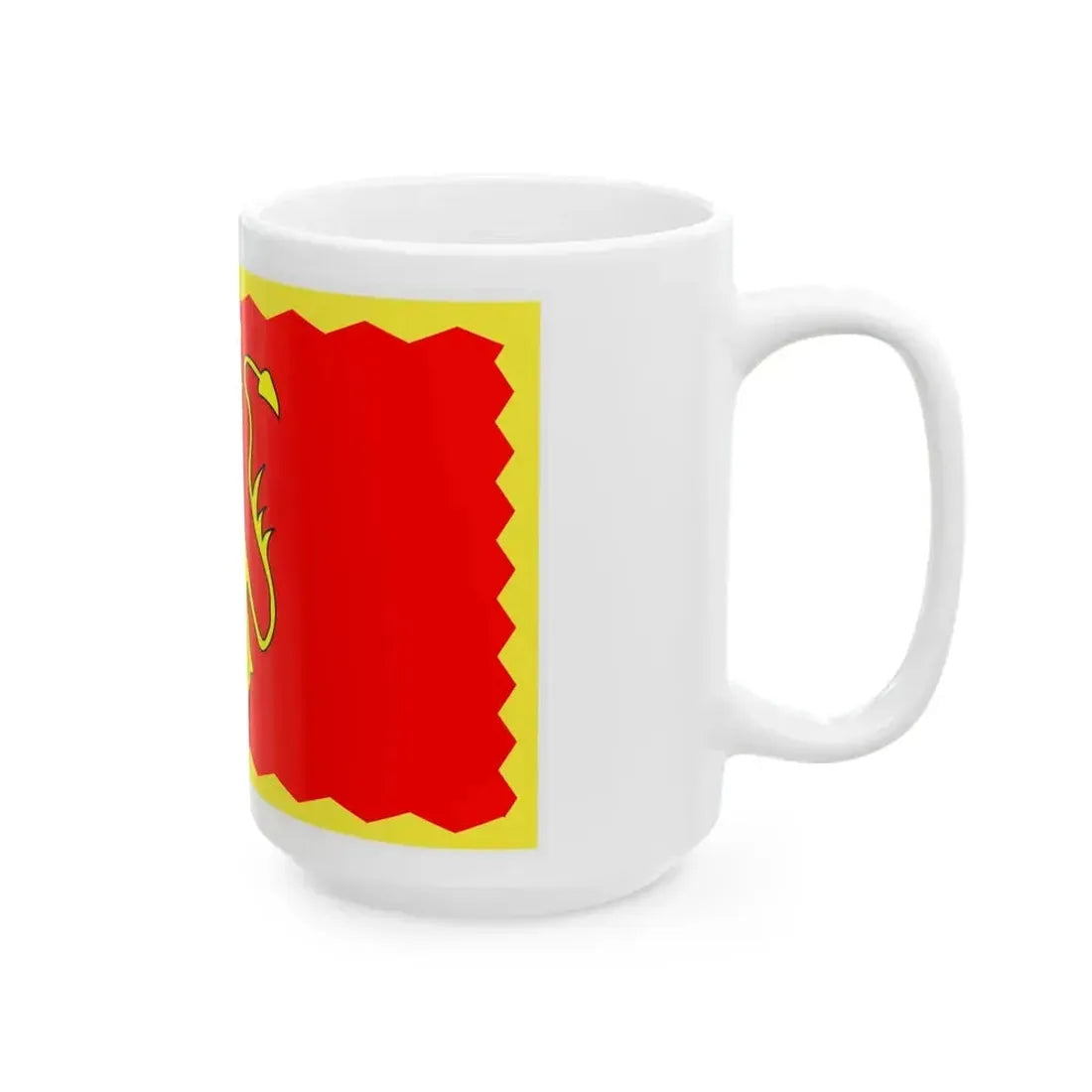 Flag of Deheubarth (United Kingdom) White Coffee Mug - Go Mug Yourself