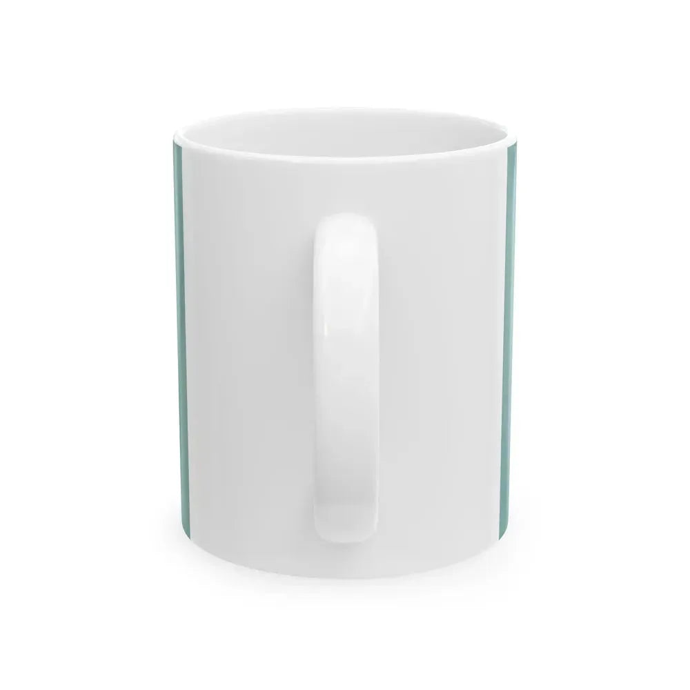 Flag of Delaware 3-2 (United States) White Coffee Mug - Go Mug Yourself