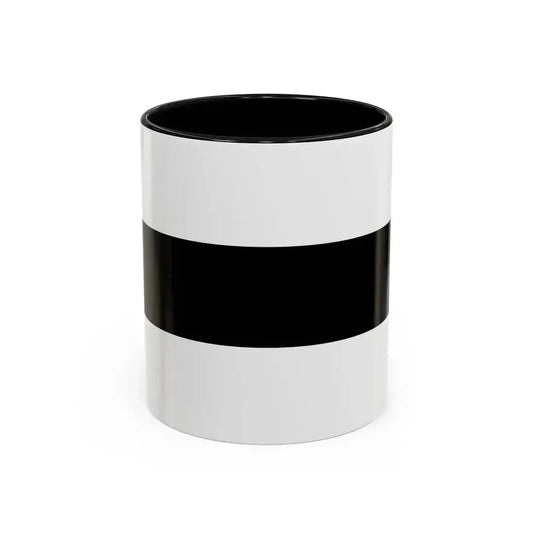 Flag of Delft Home of the primary Tech University and the painter Vermeer Delft University of Technology Johannes Vermeer Netherlands - Accent Coffee Mug 11oz Black - Go Mug Yourself