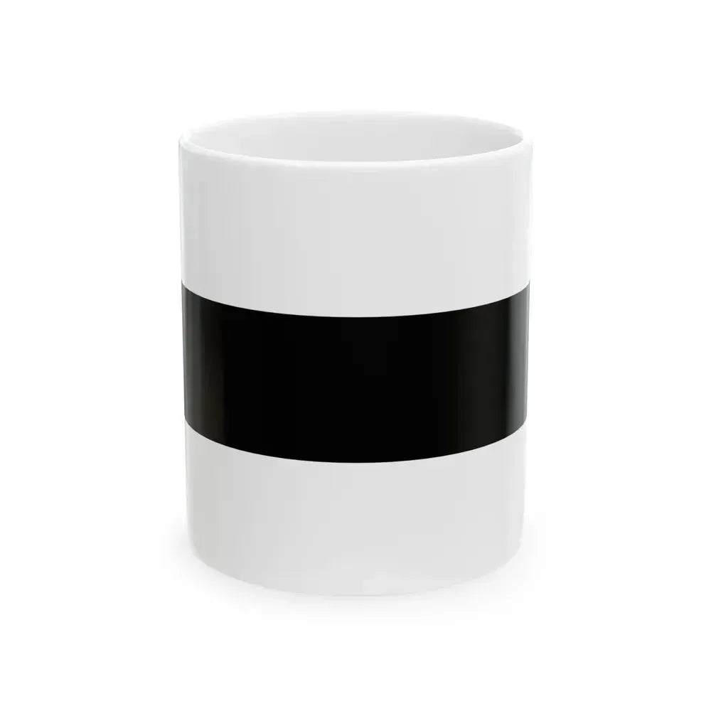 Flag of Delft Home of the primary Tech University and the painter Vermeer Delft University of Technology Johannes Vermeer Netherlands - White Coffee Mug 11oz - Go Mug Yourself