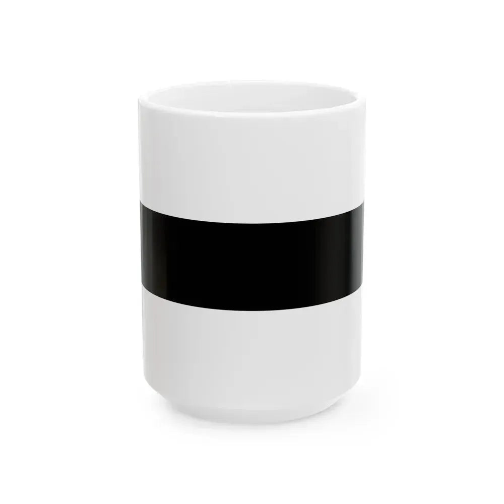 Flag of Delft Home of the primary Tech University and the painter Vermeer Delft University of Technology Johannes Vermeer Netherlands - White Coffee Mug 15oz - Go Mug Yourself