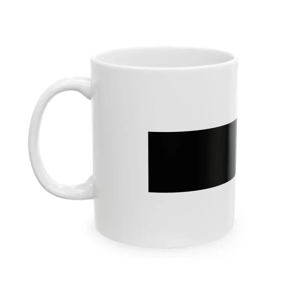 Flag of Delft Home of the primary Tech University and the painter Vermeer Delft University of Technology Johannes Vermeer Netherlands - White Coffee Mug - Go Mug Yourself