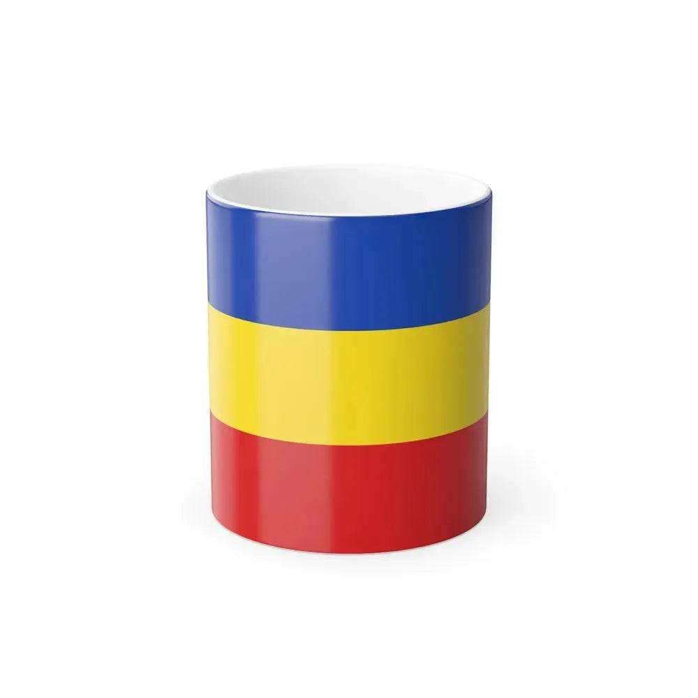 Flag of Delmenhorst Germany - Color Changing Coffee Mug 11oz - Go Mug Yourself