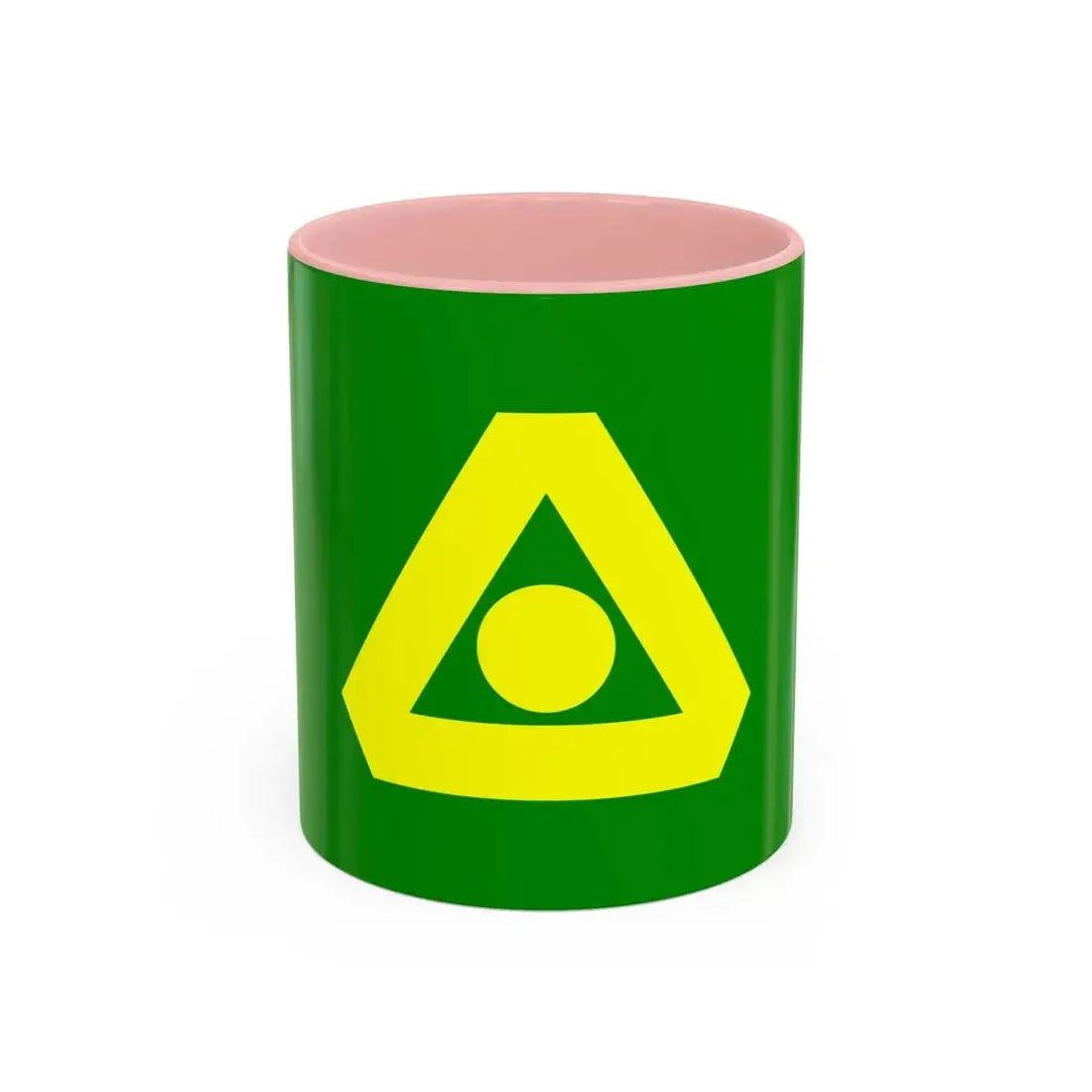Flag of Delta British Columbia Canada - Accent Coffee Mug 11oz Pink - Go Mug Yourself