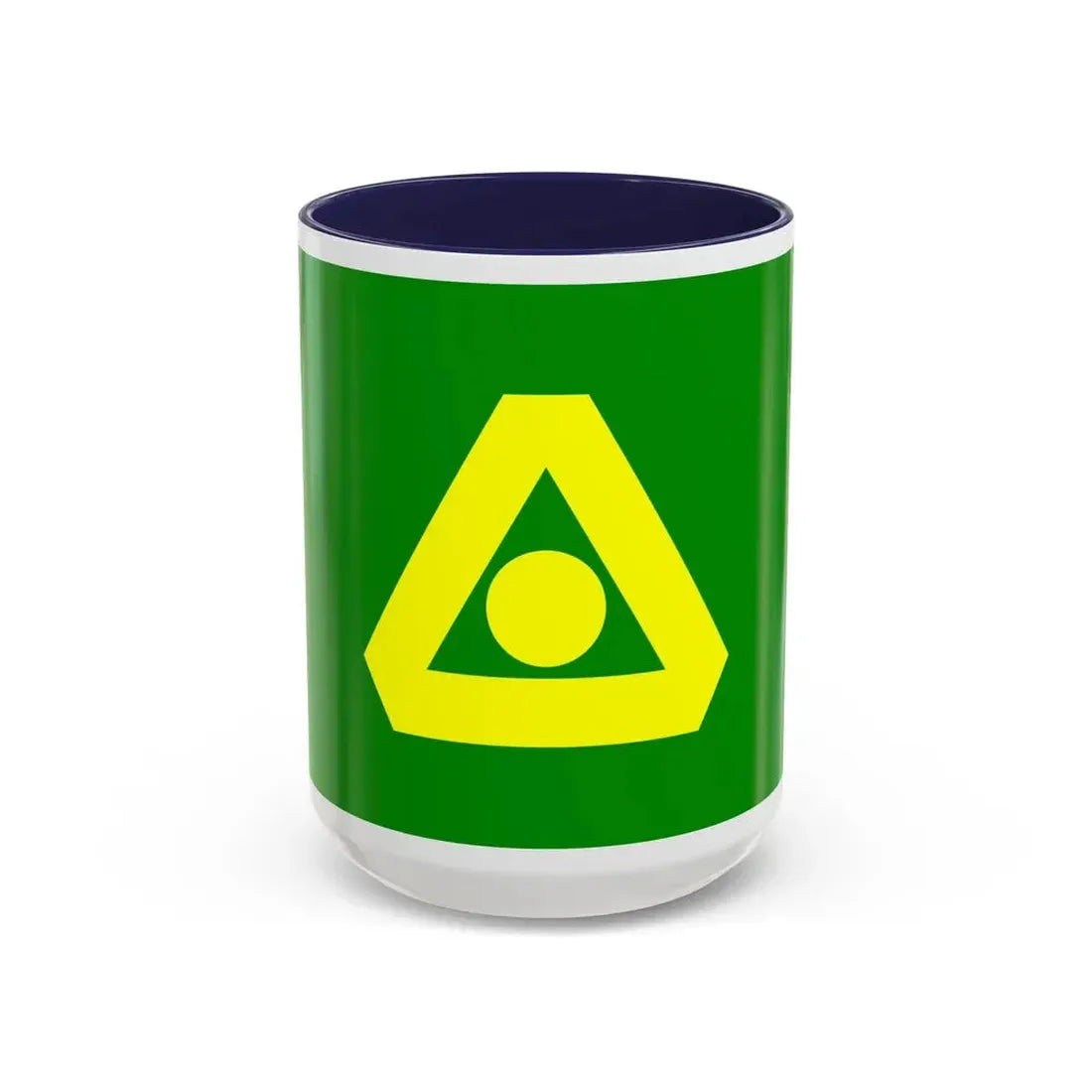 Flag of Delta British Columbia Canada - Accent Coffee Mug 15oz Navy - Go Mug Yourself