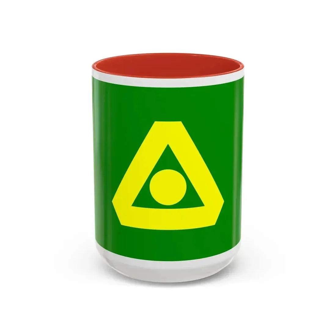 Flag of Delta British Columbia Canada - Accent Coffee Mug 15oz Red - Go Mug Yourself
