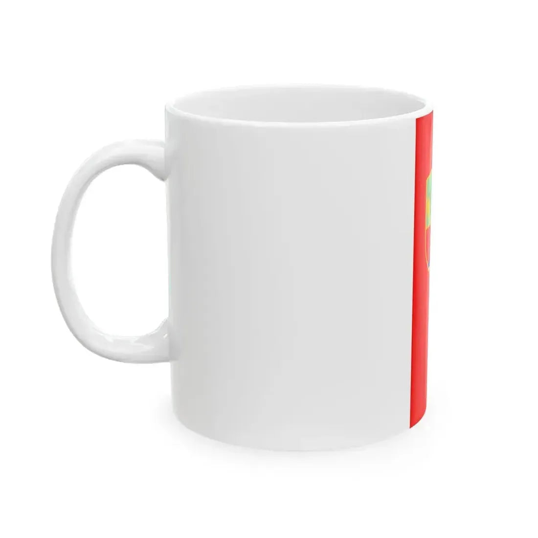 Flag of Demir Hisar Municipality North Macedonia (North Macedonia) White Coffee Mug - Go Mug Yourself