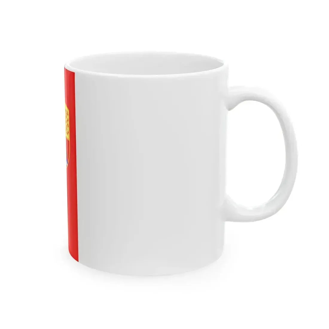 Flag of Demir Hisar Municipality North Macedonia (North Macedonia) White Coffee Mug - Go Mug Yourself