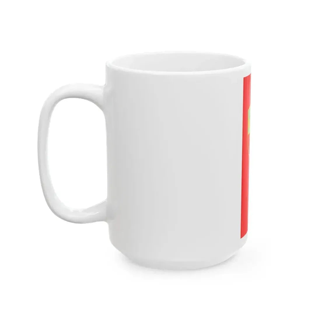 Flag of Demir Hisar Municipality North Macedonia (North Macedonia) White Coffee Mug - Go Mug Yourself