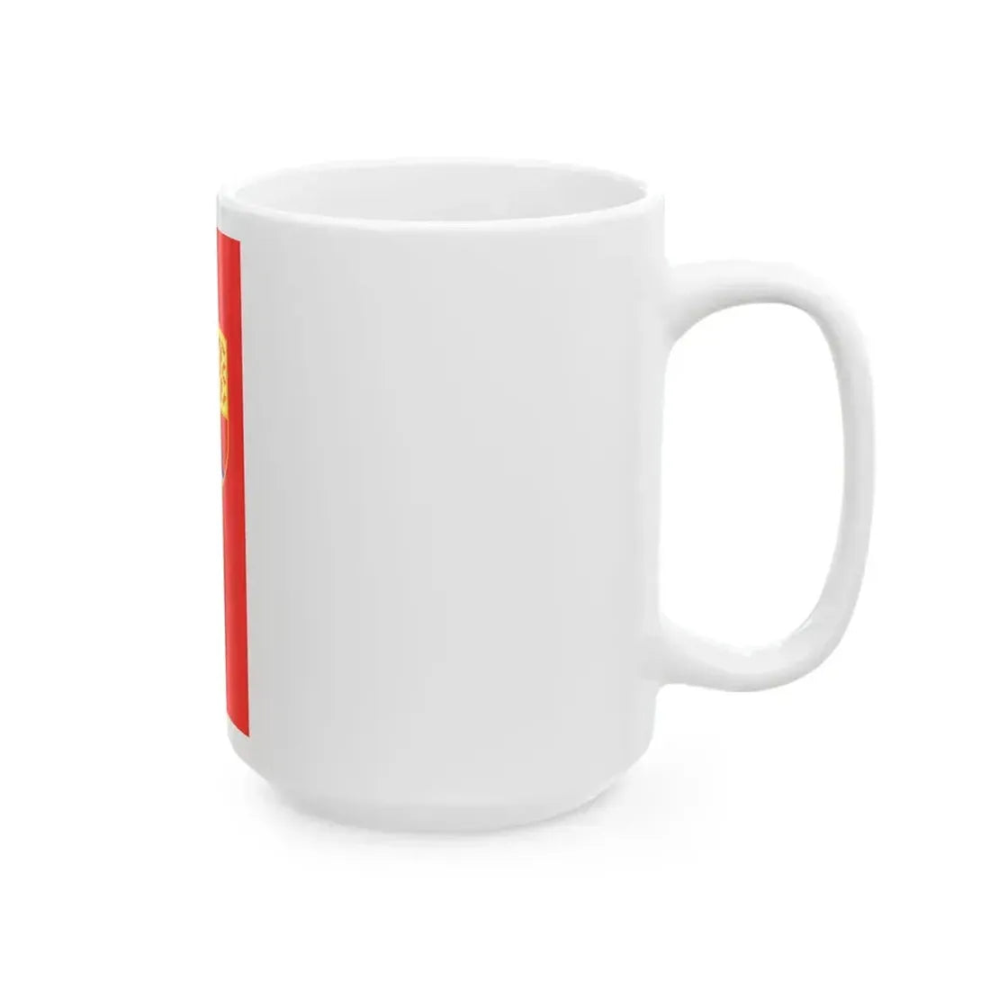 Flag of Demir Hisar Municipality North Macedonia (North Macedonia) White Coffee Mug - Go Mug Yourself