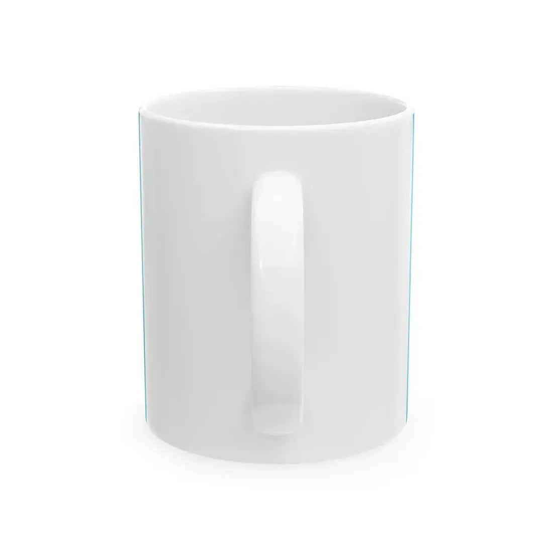 Flag of Democrat Party Thailand Variant (Thailand) White Coffee Mug - Go Mug Yourself
