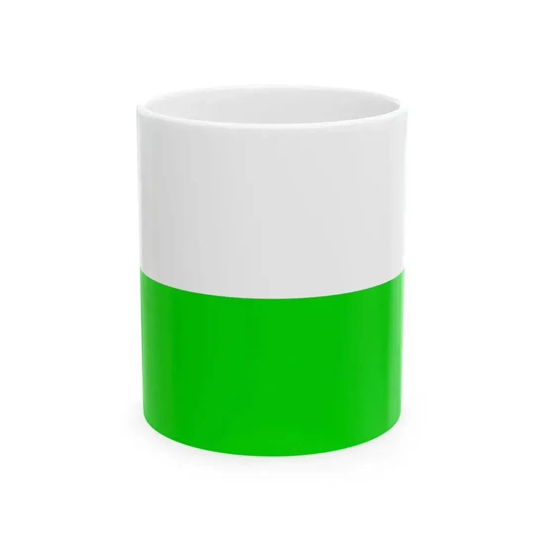 Flag of Democratic Party Uganda (Uganda) White Coffee Mug 11oz - Go Mug Yourself