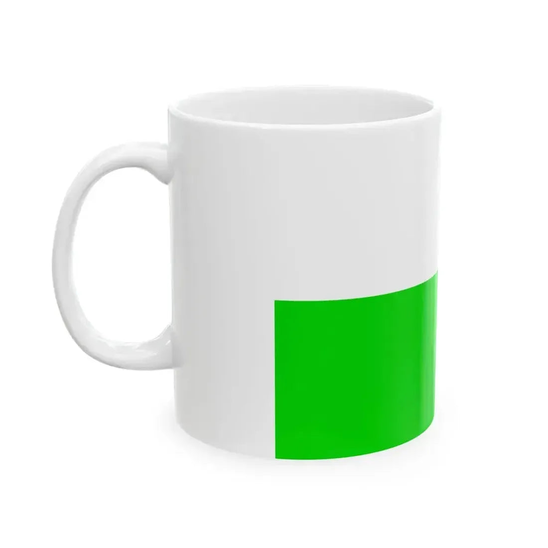 Flag of Democratic Party Uganda (Uganda) White Coffee Mug - Go Mug Yourself