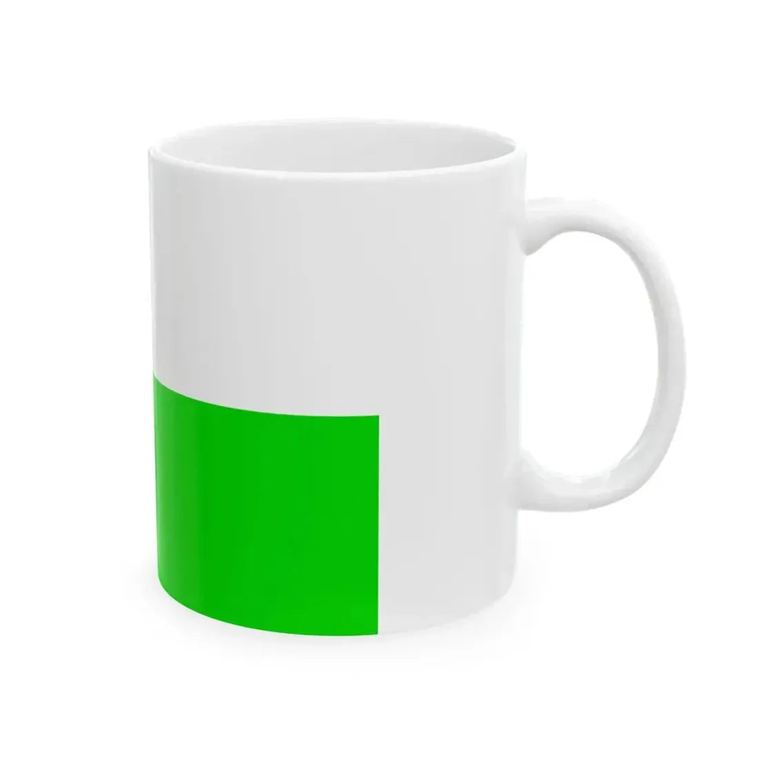Flag of Democratic Party Uganda (Uganda) White Coffee Mug - Go Mug Yourself
