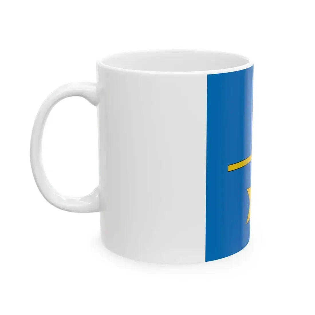 Flag of Denis Theurillat (Switzerland) White Coffee Mug - Go Mug Yourself
