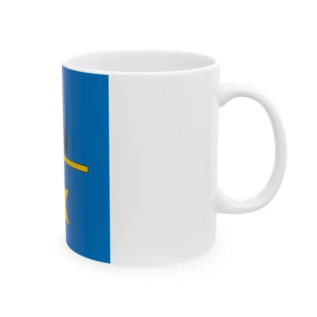 Flag of Denis Theurillat (Switzerland) White Coffee Mug - Go Mug Yourself
