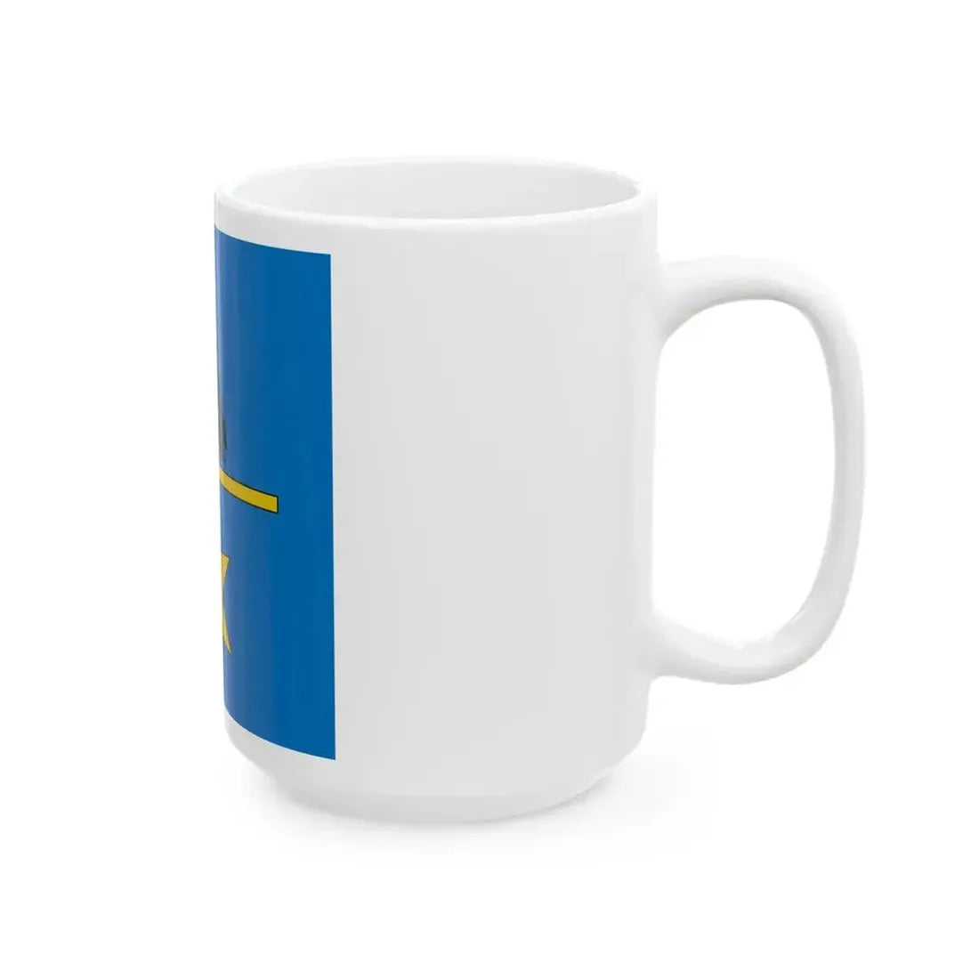 Flag of Denis Theurillat (Switzerland) White Coffee Mug - Go Mug Yourself