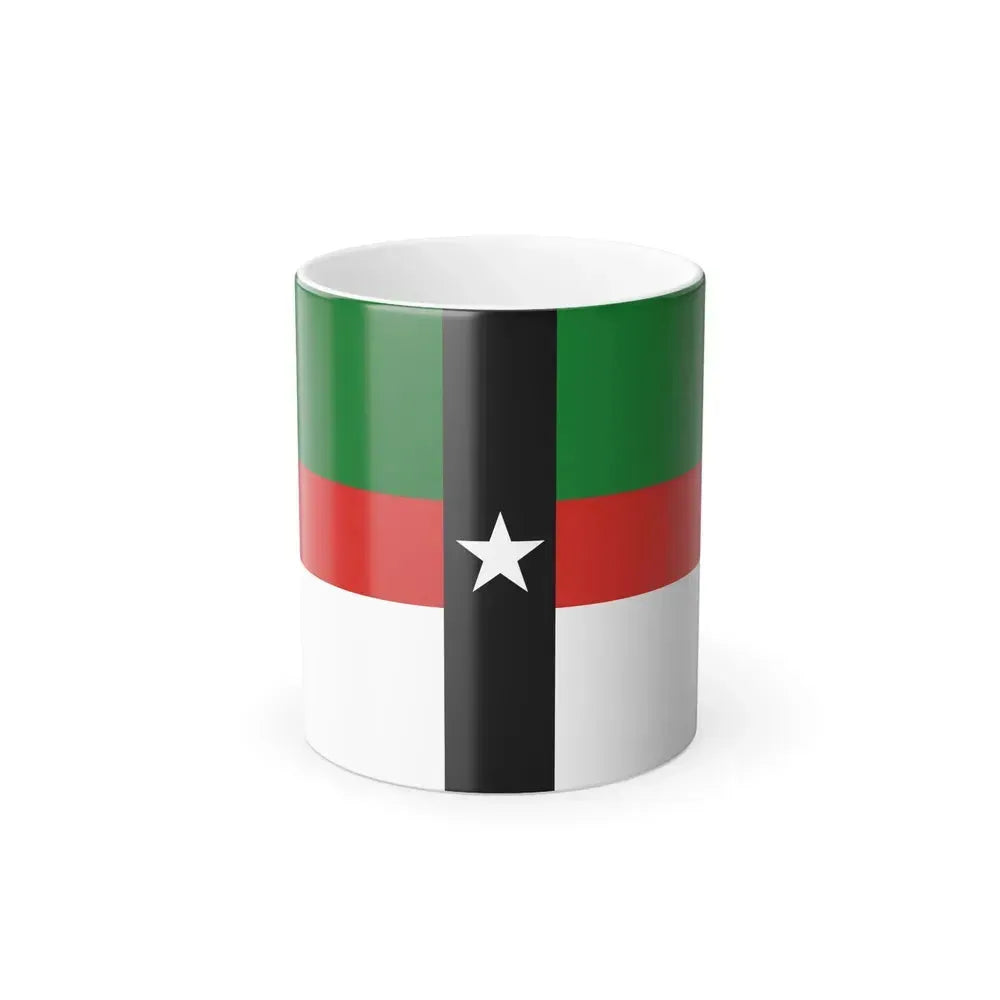 Flag of Denison, Texas - Color Changing Coffee Mug 11oz - Go Mug Yourself