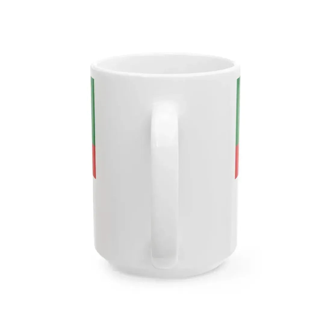 Flag of Denison Texas (United States) White Coffee Mug - Go Mug Yourself