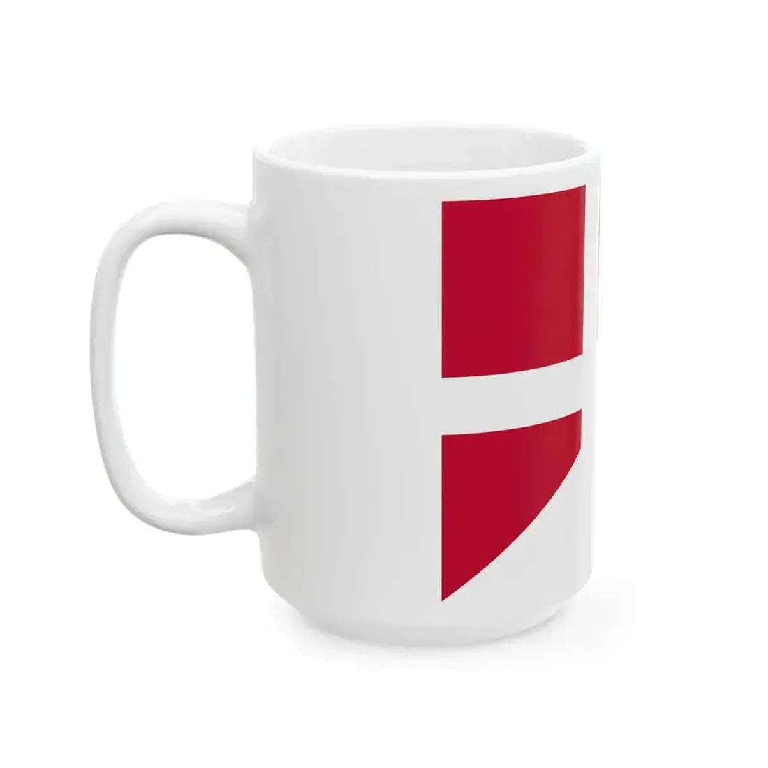 Flag of Denmark and Indonesia (Denmark) White Coffee Mug - Go Mug Yourself