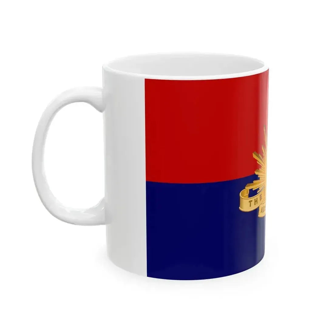 Flag of Deputy Chief of Army Australia (Australia) White Coffee Mug - Go Mug Yourself
