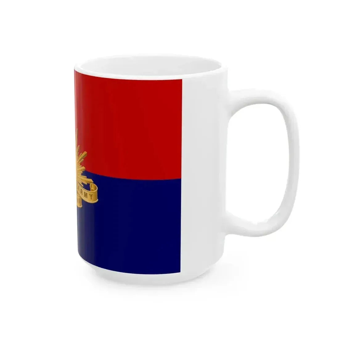 Flag of Deputy Chief of Army Australia (Australia) White Coffee Mug - Go Mug Yourself