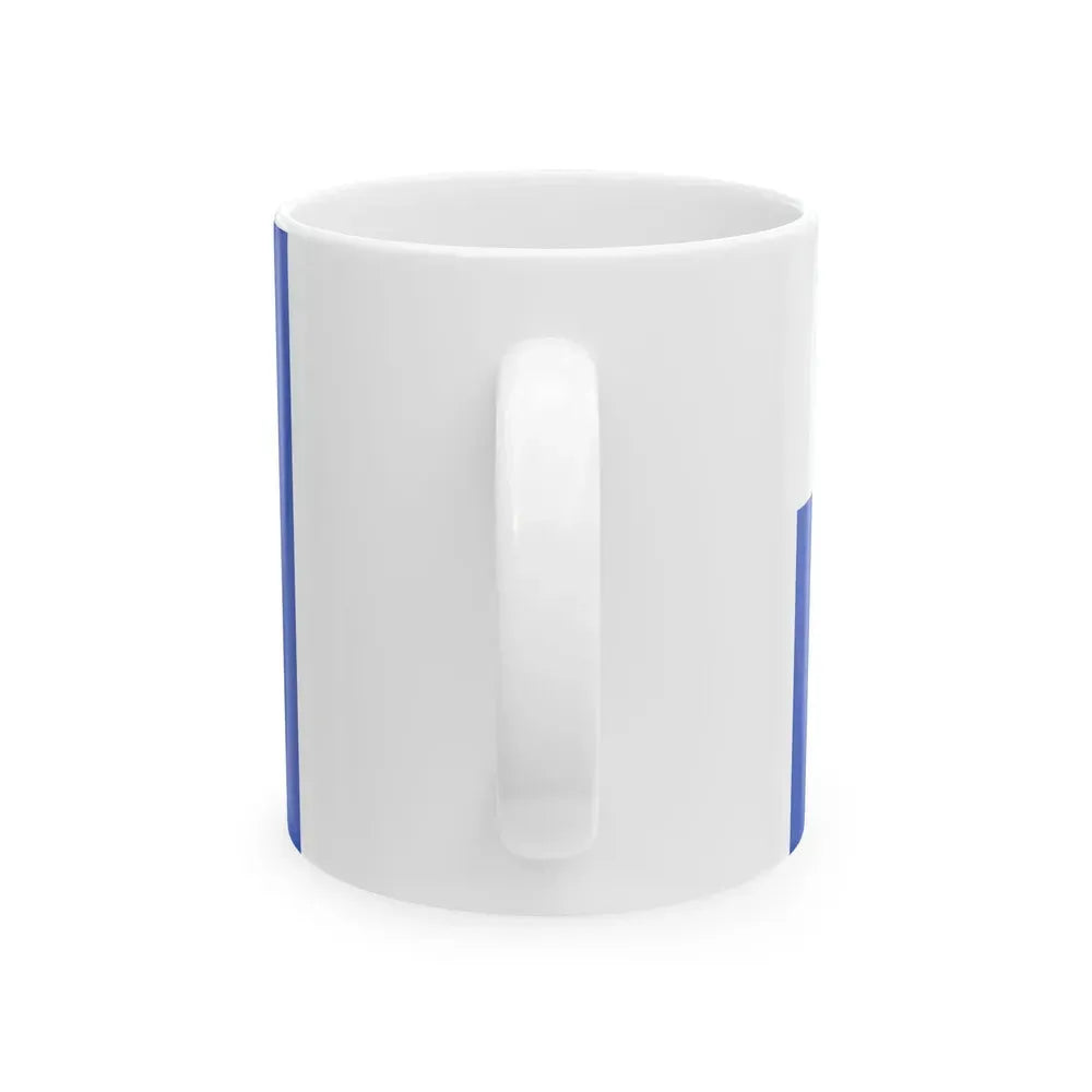 Flag of Deputy Chief of the Revolutionary Navy of Cuba (Cuba) White Coffee Mug - Go Mug Yourself