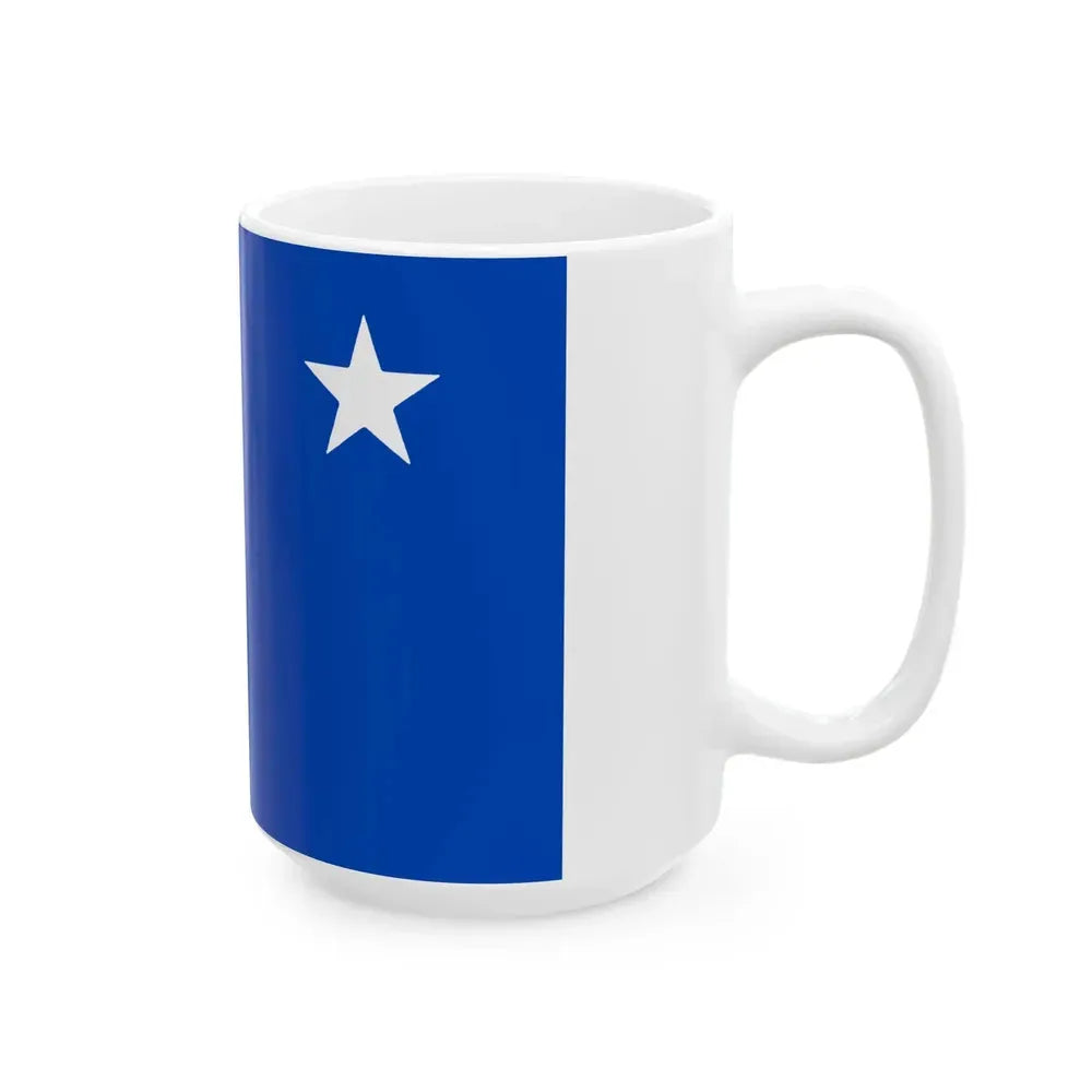 Flag of Deputy Chief of the Revolutionary Navy of Cuba (Cuba) White Coffee Mug - Go Mug Yourself