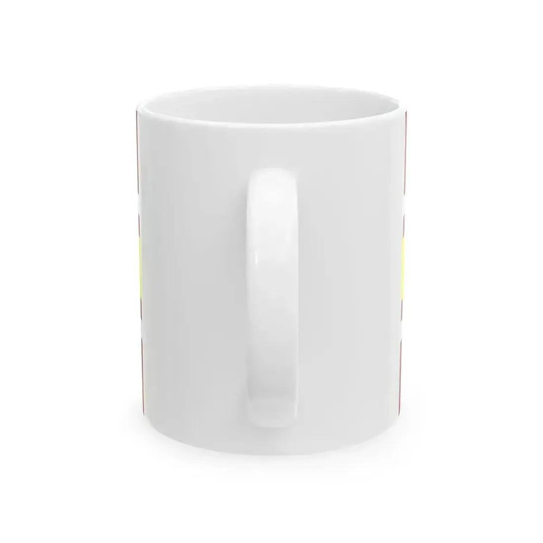 Flag of Derazhnia raion (Ukraine) White Coffee Mug - Go Mug Yourself