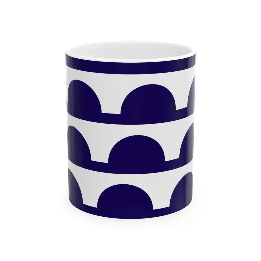 Flag of Des Moines Iowa (United States) White Coffee Mug 11oz - Go Mug Yourself